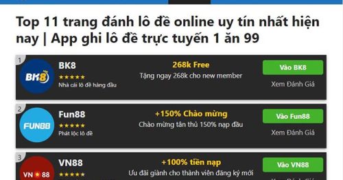 Đánh đề online MEZ có uy tín không?