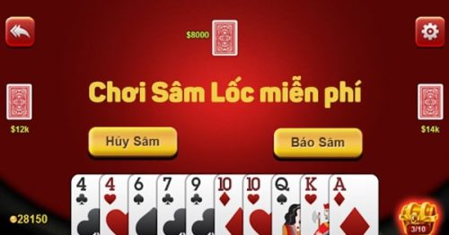 Sâm lốc – Trò chơi cá cược hấp dẫn hàng đầu hiện nay