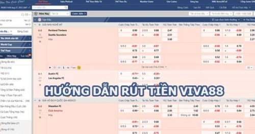 Hướng dẫn chi tiết các bước rút tiền Viva88 chỉ 2 phút