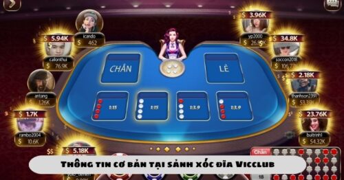 Xóc đĩa Vicclub – Bộ môn xóc đĩa online tiền thật vip nhất Việt Nam